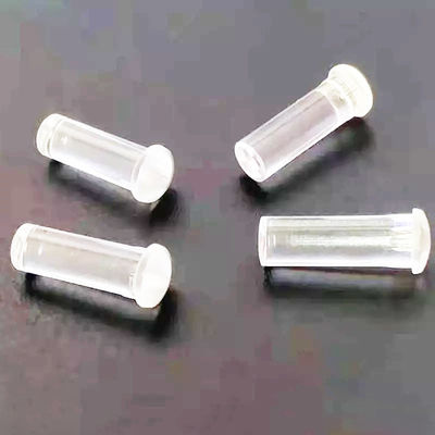 Led Light Guide Pipe Machining Transparent PC Material Round Head Light Guide Prototype