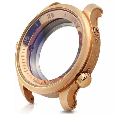 China Factory Custom Micro Plating Machining Parts Turning Stainless Steel Watch Case On Sale