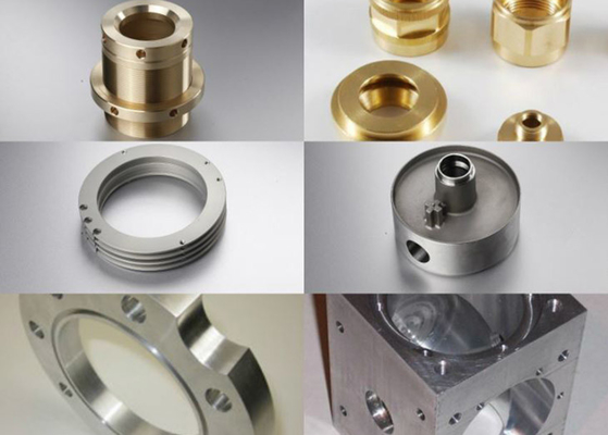 5 Axis Metal CNC Machining Mild Steel Milling Turning Custom Aluminum
