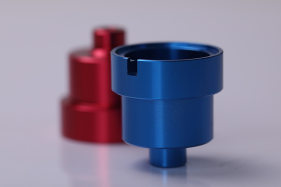 Sandblast CNC Aluminum Milling Parts Anodizing Turning