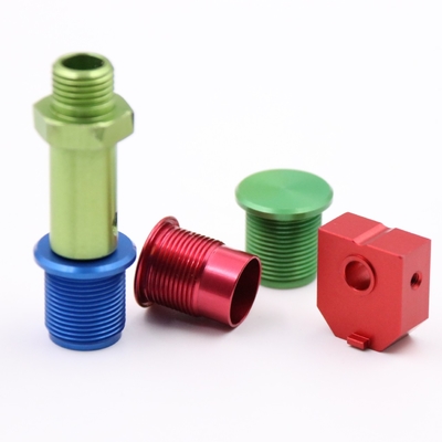 Sandblast CNC Aluminum Milling Parts Anodizing Turning