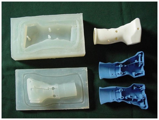 Polyurethane 0.3mm Vacuum Casting Plastic With Silicone Mold