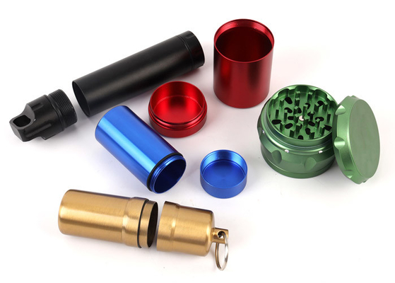 High Precision 7075 Aluminum CNC Milling Parts Sandblasting Anodizing Polishing
