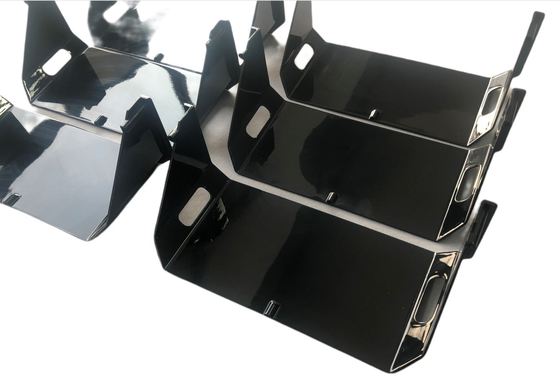Black Paint Vacuum Casting CNC Plastic Machining Prototype 3D printing