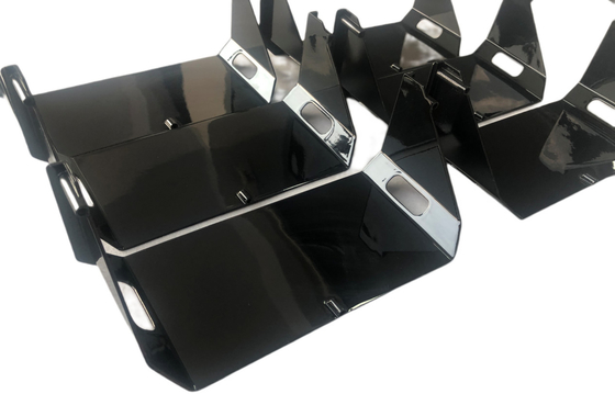Black Paint Vacuum Casting CNC Plastic Machining Prototype 3D printing