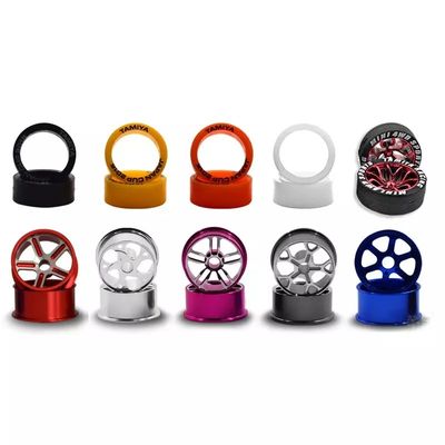 Good Appearance Colorful Metal CNC Machining Aluminium Alloy Wheels Prototype Parts