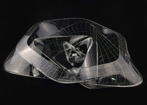 PMMA Acrylic Plastic CNC Machining Custom Precision Milling High Transparency